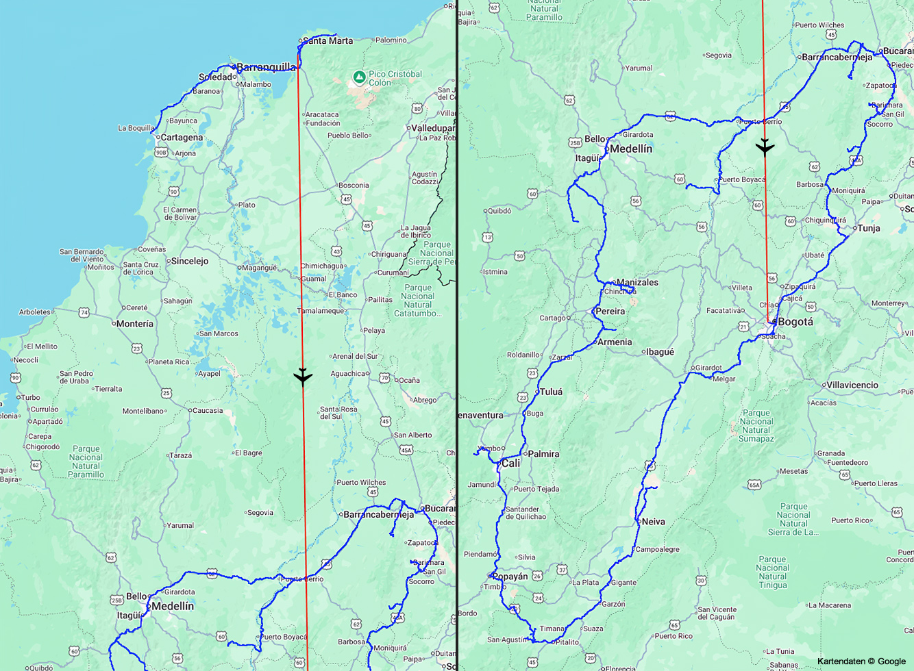 Reiseroute