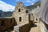 Machu Picchu #9  Haus im Palastviertel. In der Bauausführung längst nicht so präzise wie bei den sakralen Bauten.